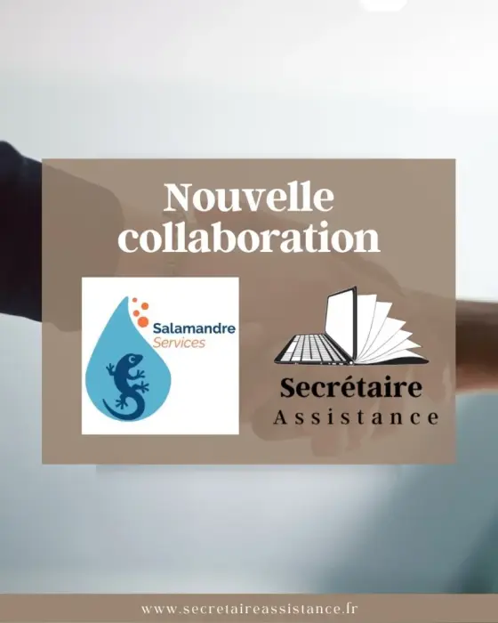 ✨ Nouvelle collaboration, nouvelle aventure ! ✨Je suis ravie de vous annoncer que j’accompagne désormais Salamandre Services - Nettoyage Montpellier, dans la gestion de son administratif. 📑✍️💧 Salamandre Services, votre partenaire propreté sur Montpellier et ses alentours.👉 Pour les professionnels : nettoyage de fin de chantier, nettoyage &amp; remise en état achat-vente de biens immobiliers, entrée/sortie de logements, bureaux, parties communes…👉 Pour les particuliers : ménage régulier ou prestations ponctuelles, après déménagement ou avant emménagement, nettoyage des vitres et surfaces vitrées...👉 Pour les locations de courtes durées.👉 Copropriétés.🎯 Mon rôle ?L'épauler dans sa gestion administrative pour lui permettre de se concentrer pleinement sur son métier et continuer d’assurer un service irréprochable à ses clients.Bienvenue à Salamandre Services dans cette belle aventure, et un grand merci pour sa confiance ! 🙌📣 Vous cherchez un service de nettoyage professionnel sur Montpellier ?📧 [e-mail masqué]📞 [numéro masqué]#nouvellecollaboration #SecrétaireIndépendante #TPE #Entrepreneuriat #gestionadministrative #montpellier #nettoyageprofessionnel #propreté #SecrétaireAssistance #FacilitatriceAdministrative #salamandreservices&nbsp;