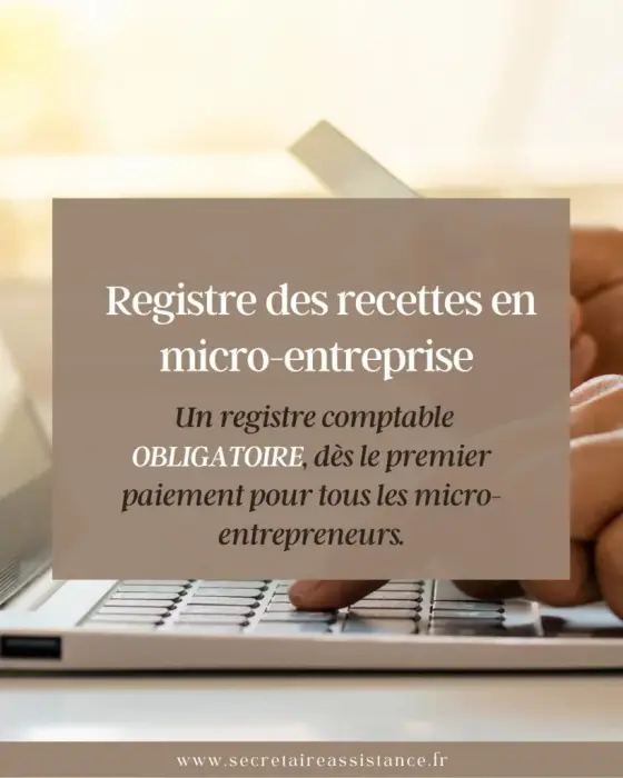👉 Micro-entrepreneurs : savez-vous que le registre des recettes est obligatoire dès le premier euro encaissé ?Je vous explique tout (mentions obligatoires, durée de conservation, astuces pratiques) dans mon article complet.📖 À lire ici 👉 [site masqué]Je suis Delphine de Secrétaire Assistance, Facilitatrice Administrative !📞 [numéro masqué]📧 [e-mail masqué]💻 [site masqué]#microentrepreneur #autoentreprise #gestionmicroentreprise #registredesrecettes #secretaireindependante #facilitatriceadministrative